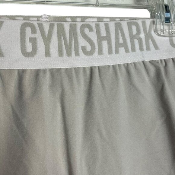 Gymshark‎ Women's S Fit Seamless Cycling Shorts Tan Light Beige Sporty Workout - Picture 2 of 4